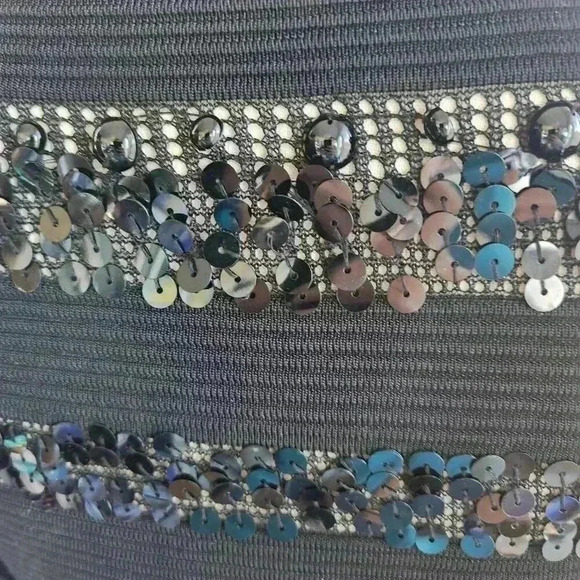 Love Republic Black Sequin shape hugging dress  size small eras tour - Picture 3 of 7